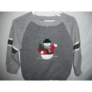 Good Lad Boy's Gray Sweater Winter Christmas 24M